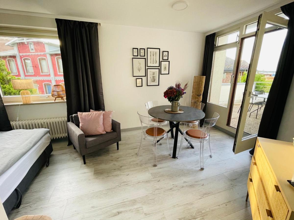 Apartment Promenadenkieken Mit Pool Dahme  Exteriör bild